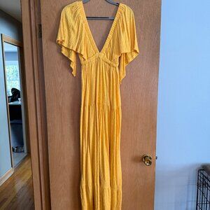 Free People  La La Maxi Dress XS